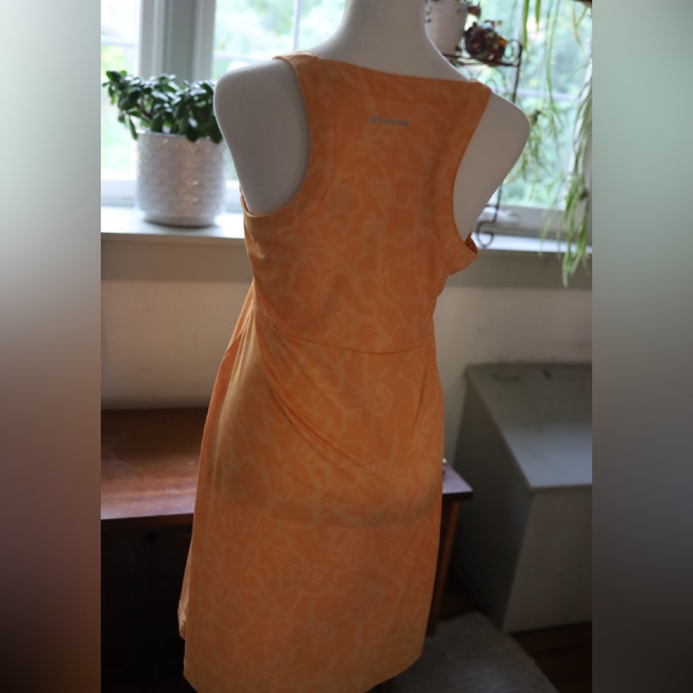 Columbia Orange Midi Dress